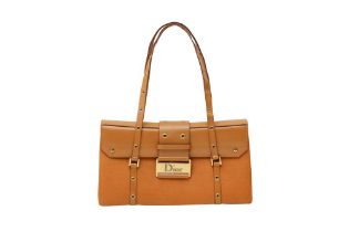 Christian Dior Tan Street Chic Colombus Shoulder Bag