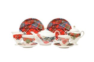 Vivienne Westwood x Coalport Highland Fling Tea For Two Set