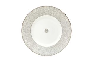 Hermes ‘Mosaique Au 24 Platinum’ Charger Presentation Plates