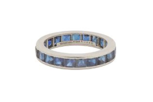 TIFFANY & CO | A SAPPHIRE ETERNITY RING