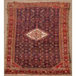 A Hamadan long rug, West Persia,
