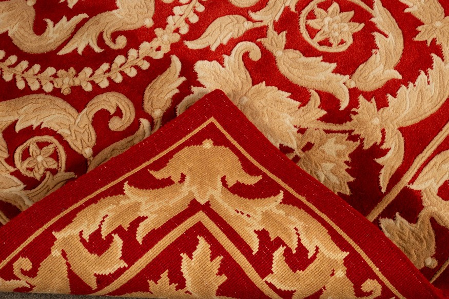 A set of two Savonnerie design rugs by Frith London, late 20th Century, - Image 4 of 5