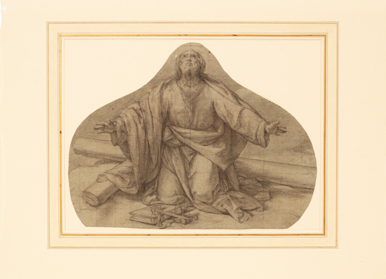 Bolognese School, circa 1600/Study for St. - Image 2 of 2