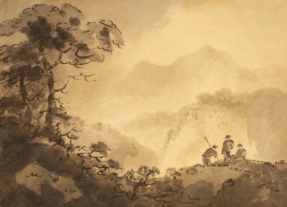 William Gilpin (1724-1804)/The Search of the Picturesque/pen and ink,