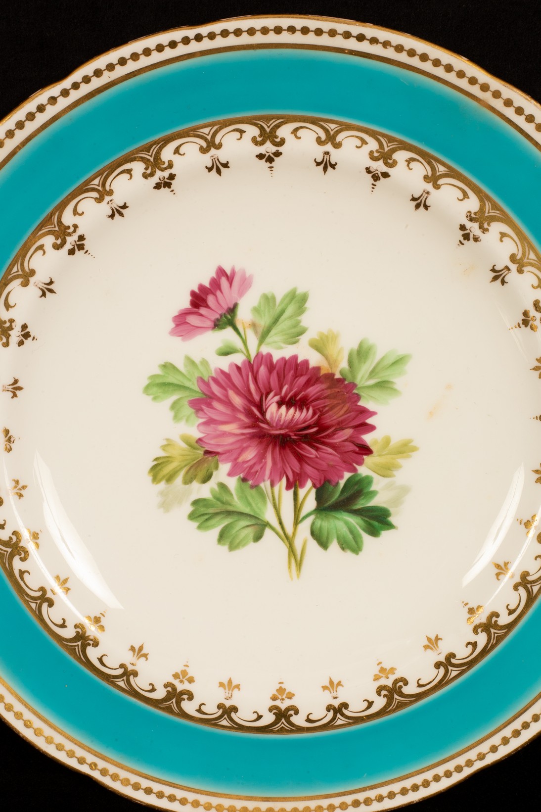 A set of eight Minton plates, circa 1870, - Image 5 of 6