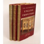 Macquoid (Percy) & Edwards (Ralph) English Furniture, 1954, 2nd edition, folio, 3 volumes,