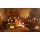 After David Wilkie/Rent Day/oil on canvas,