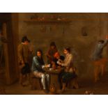 After David Teniers the Younger/The Card Players/oil on canvas,