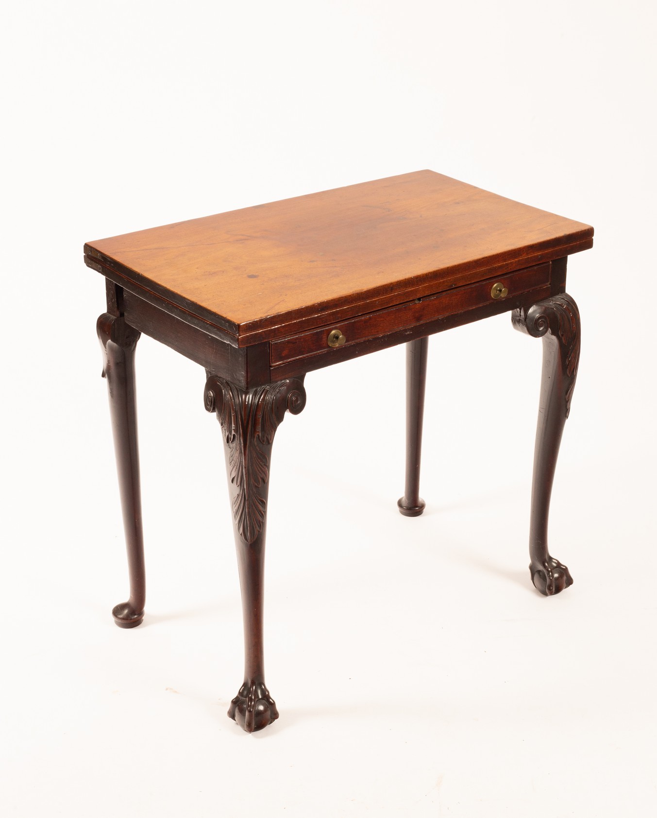 A George II mahogany tea table, circa 1745, - Image 2 of 4