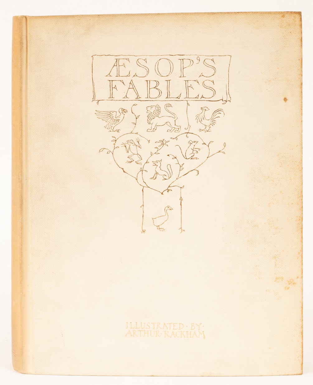 Aesop's Fables, 1912, 4to, 482 of 1450 copies signed, by Rackham, colour plates, - Image 12 of 12