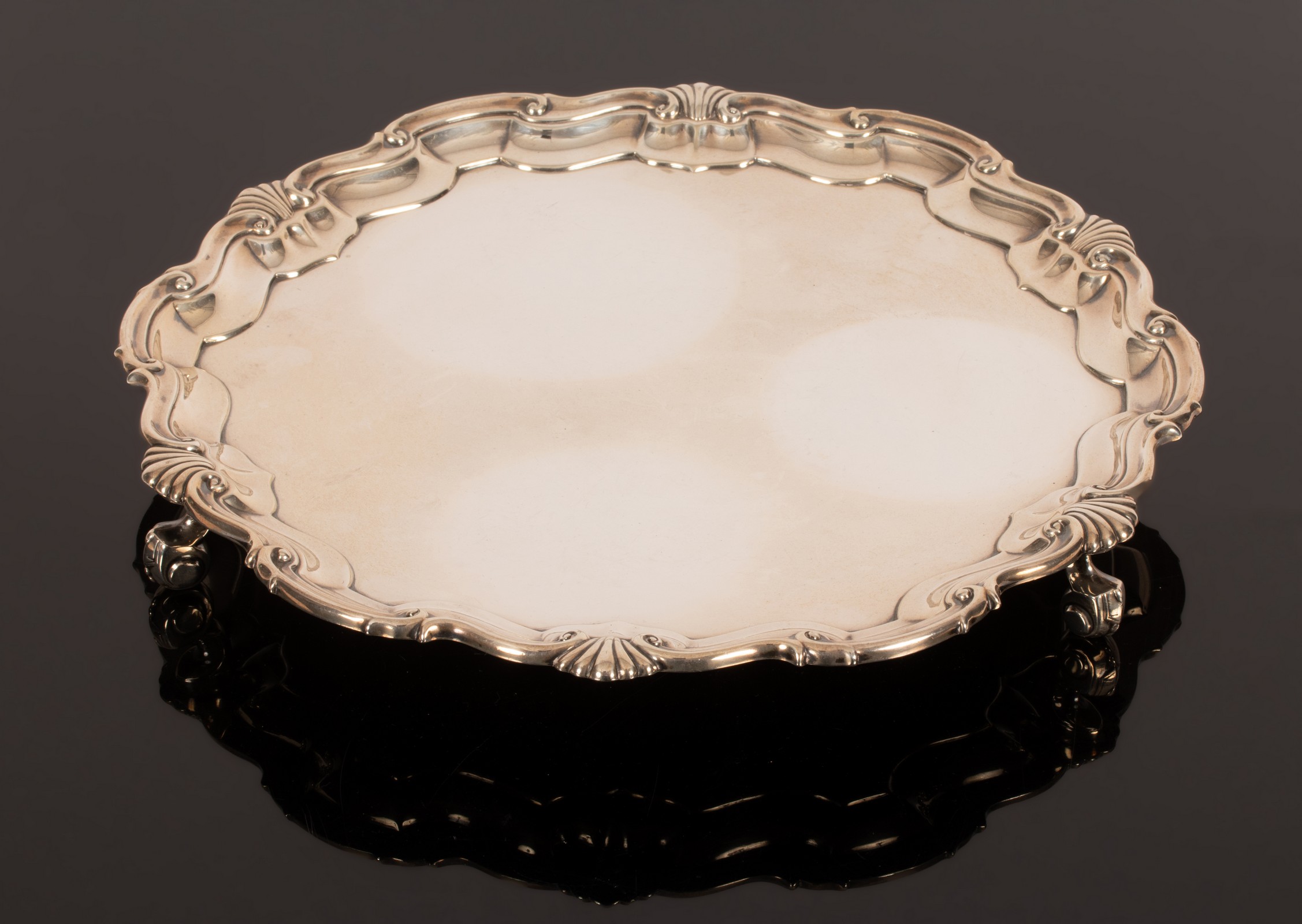 An Edwardian silver salver, James Dixon & Sons Ltd.