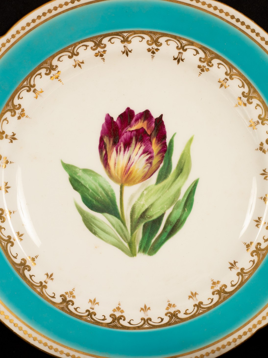 A set of eight Minton plates, circa 1870, - Image 2 of 6