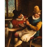 Manner of David Teniers the Younger/Tavern Scenes/a pair/oil on metal,