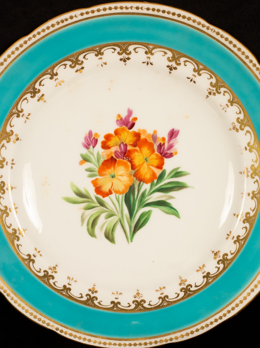 A set of eight Minton plates, circa 1870, - Image 3 of 6