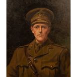Leon Sprinck (1862-1948)/Portrait of an Officer/possibly Richard Hugh Coxwell Rogers/signed and