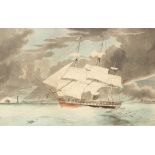 WJ Huggins, 19th Century/HMS Winchester/The Samuel Enderby/two marine prints,