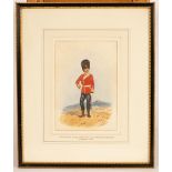 Richard Simkin (1840-1926)/Two Regimental Uniform Studies/Royal Fusiliers 1879;