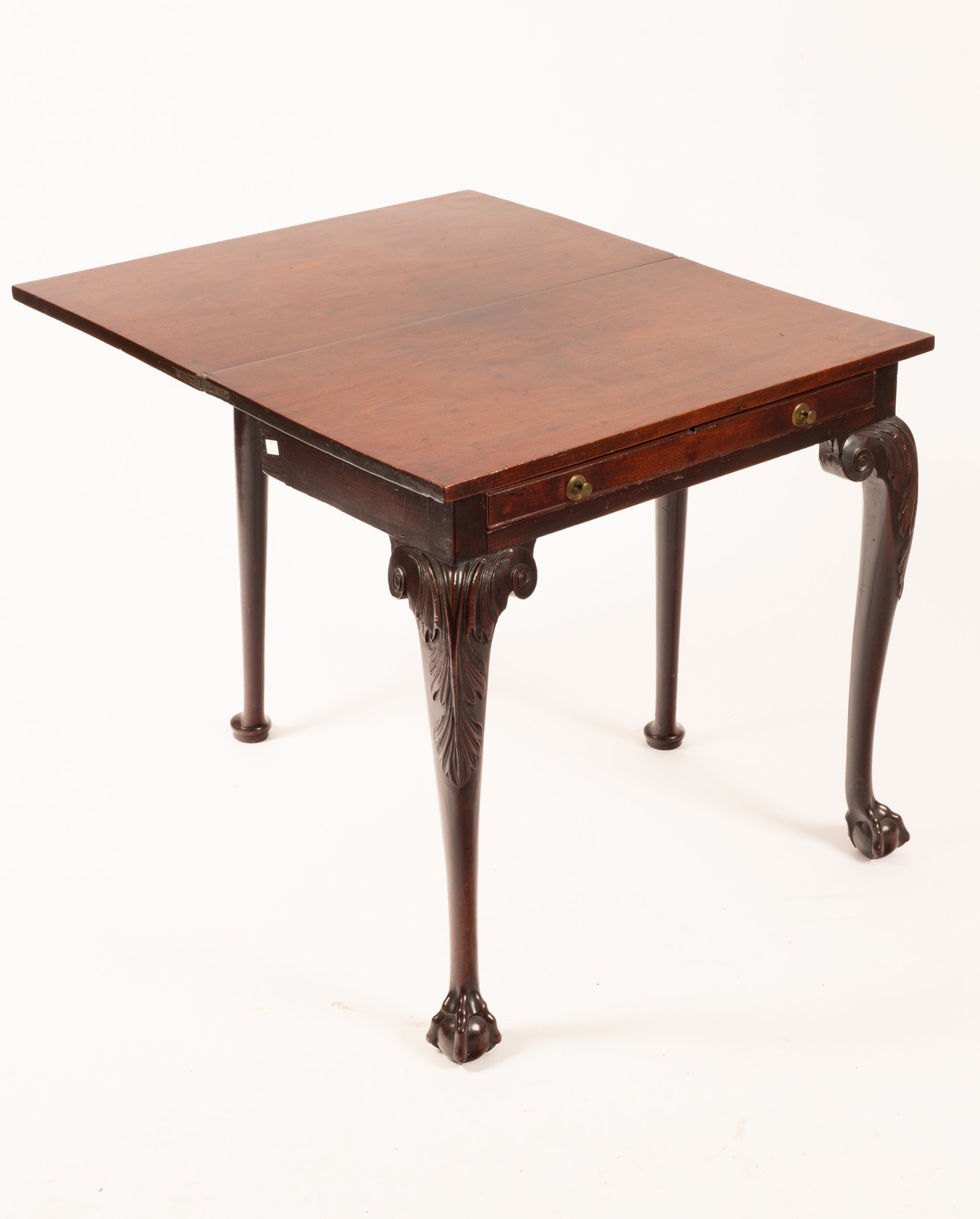 A George II mahogany tea table, circa 1745, - Image 3 of 4