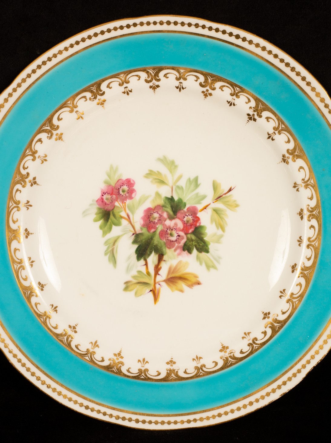 A set of eight Minton plates, circa 1870, - Image 4 of 6