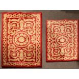 A set of two Savonnerie design rugs by Frith London, late 20th Century,