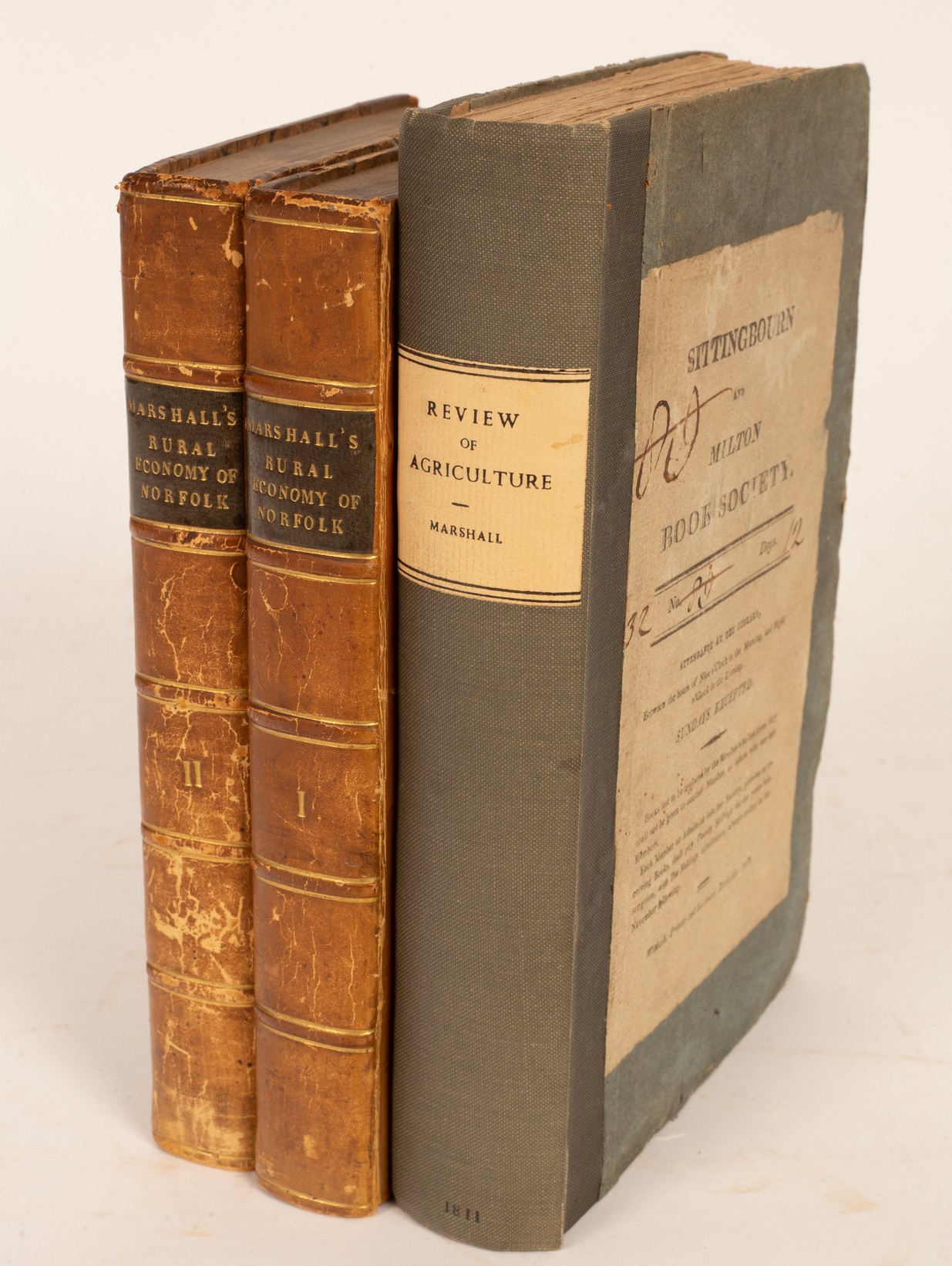 Marshall (William) The Rural Economy of Norfolk, 2nd edition, 2 vols, London 1795, 8vo,