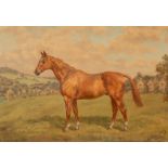 G A Cattley (1878-1966)/Horse in a Field/signed and dated 1960 lower right/oil on board,