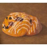 Tom Elliott (born 1965)/The Currant Bun/oil on canvas 18cm x 15.