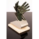 Lorenzo Quinn (born 1966)/With You/a sculpture of hands, bonded bronze,