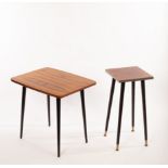 Two 20th Century side tables,