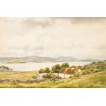 Frank Egginton (1908-1990)/Irish Landscape/watercolour, 53cm x 75.