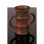 Geoffrey Eastop (British 1921-2014), a twin-handled stoneware vase,