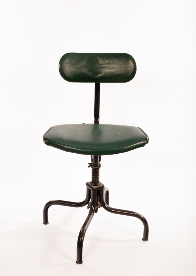 An industrial steel framed chair by Du-AL, Harrow, - Image 3 of 5