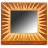 Steven Hubbard (born 1954)/Light Box/a marquetry frame with mirror plate insert/inscribed to the