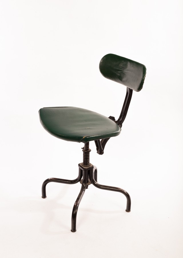 An industrial steel framed chair by Du-AL, Harrow, - Image 2 of 5