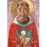 Brother Gilbert Taylor (1916-2004)/Portrait of St John Roberts, martyr,