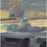 Malcolm Ashman (born 1957)/Evening clouds towards Bristol/oil on board,