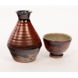 Hamada Tomoo (born 1967), a Shuki or sake set, the bottle 11.
