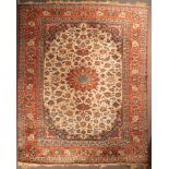 An Isfahan carpet, Central Persia, mid 20th Century,