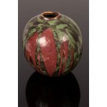 Geoffrey Eastop (British 1921-2014), an ovoid stoneware vase with lipped opening,