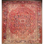 A Heriz carpet, North West Persia,