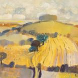 Malcolm Ashman (born 1957)/Landscapes/a pair/oil on canvas, 30.5cm x 30.