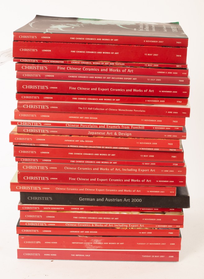 Christie's Asian Arts auction catalogues, London, 2000-2009,