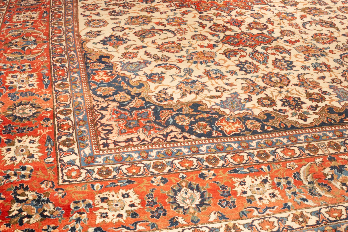 An Isfahan carpet, Central Persia, mid 20th Century, - Image 3 of 7