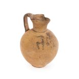 A Cypriot pottery 'Free Field' jug, Cypro-Archaic period, circa 750-475 BC,