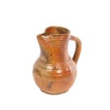 A European Stoneware jug, German or French, 15th-16th Century,