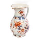 A Chinese large cider jug, Yongzheng, circa 1740, in 'Chinese Imari' style, of exceptional size,