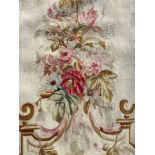 A pair of Aubusson tapestry portière, mid 19th Century,