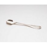 A silver cheese scoop, Haddock, Lincoln & Foss (Boston), late 19th Century, marked 925, 23cm long,