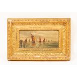 Italian School, late 19th Century/Sailing Boats/oil on canvas,