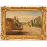 Henry Cheadle (1852-1910)/Broadway High Street/initialled and dated 93/23cm x 32cm,